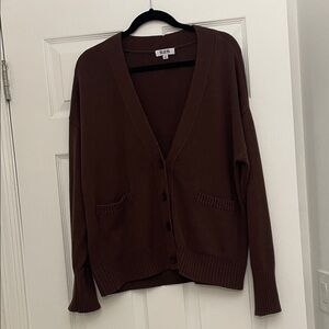 525 America Chocolate Brown Cardigan